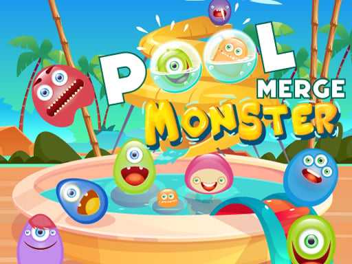 Merge Monster  Pool Party